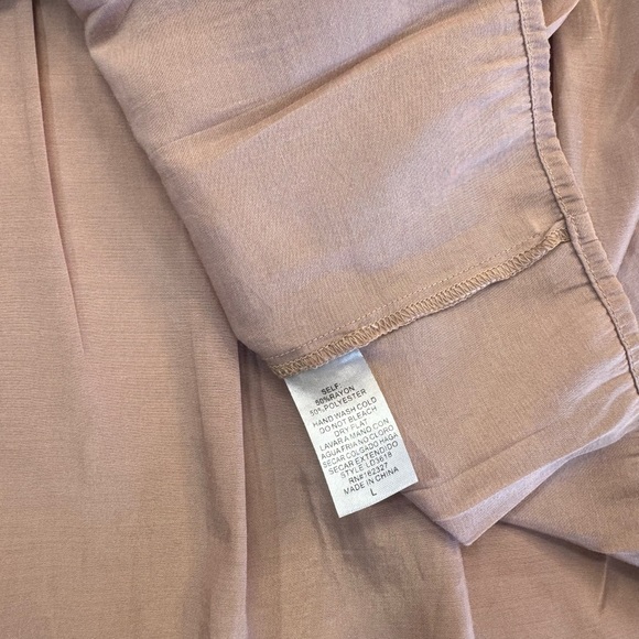 Made with Love Dusty Rose Babydoll Dress Size Large - Picture 5 of 8